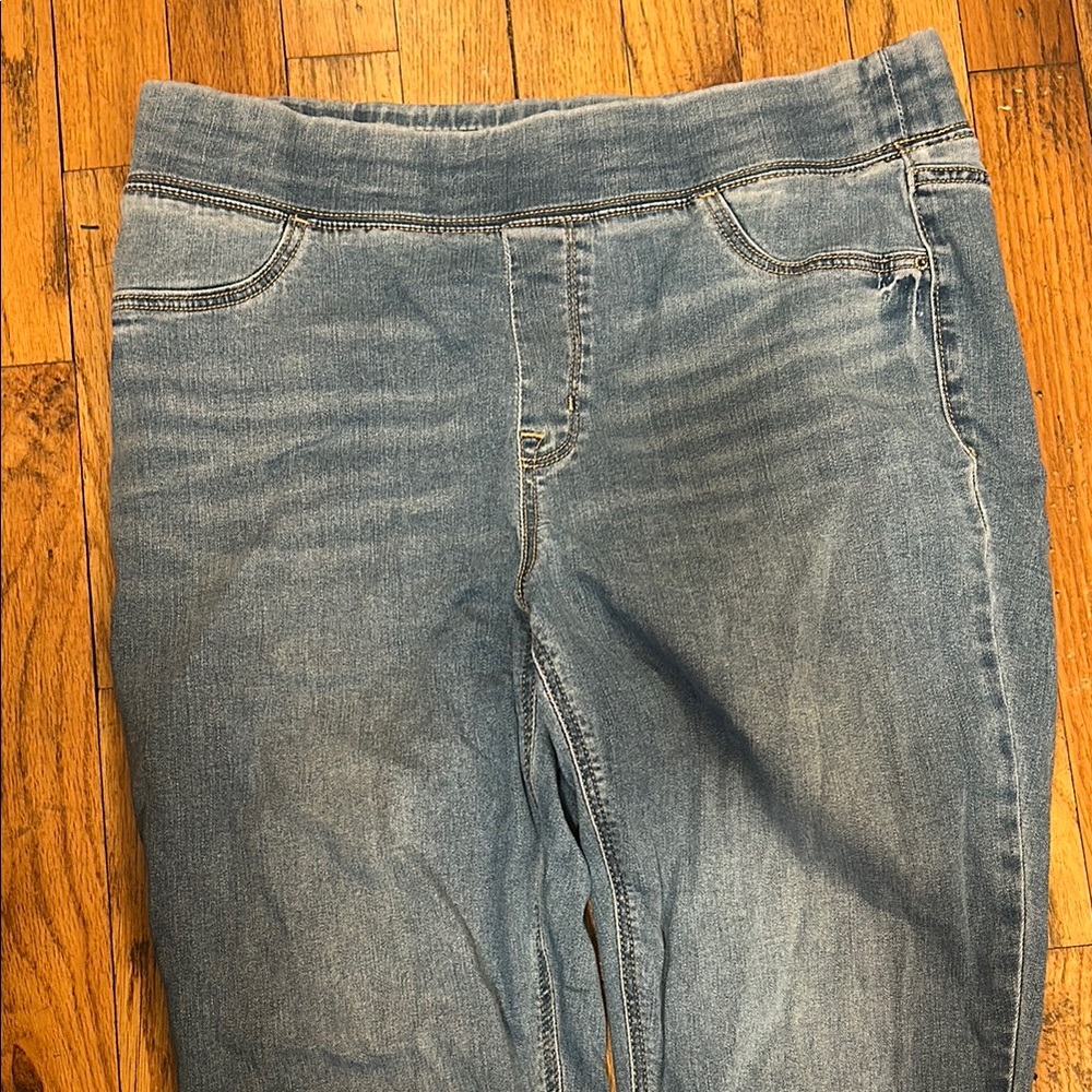 Old Navy Blue Jeggings with Elastic Waistband